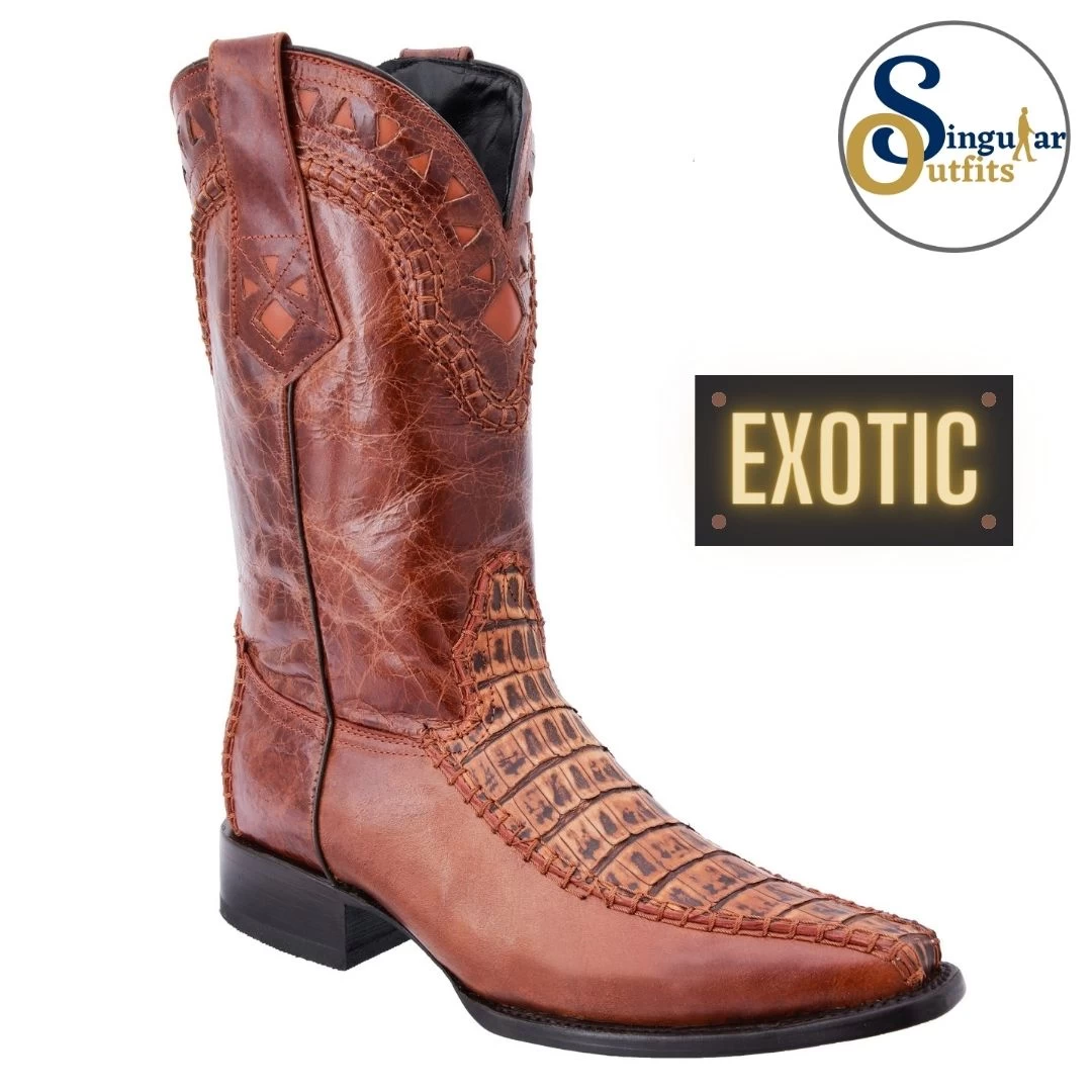 SO-0188 Exotic Crocodile Leather Boots
