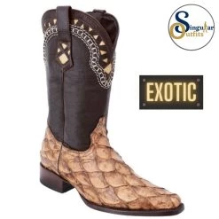 SO-0193 Exotic Pirarucu Leather Boots
