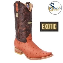 SO-0200 Exotic Ostrich Leather Boots