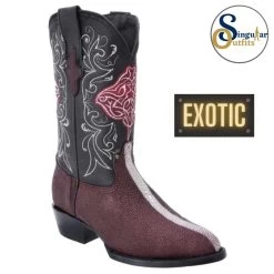 SO-0227 Exotic Manta Ray Leather Boots