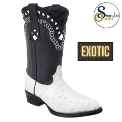 SO-0228 Exotic Ostrich Leather Boots