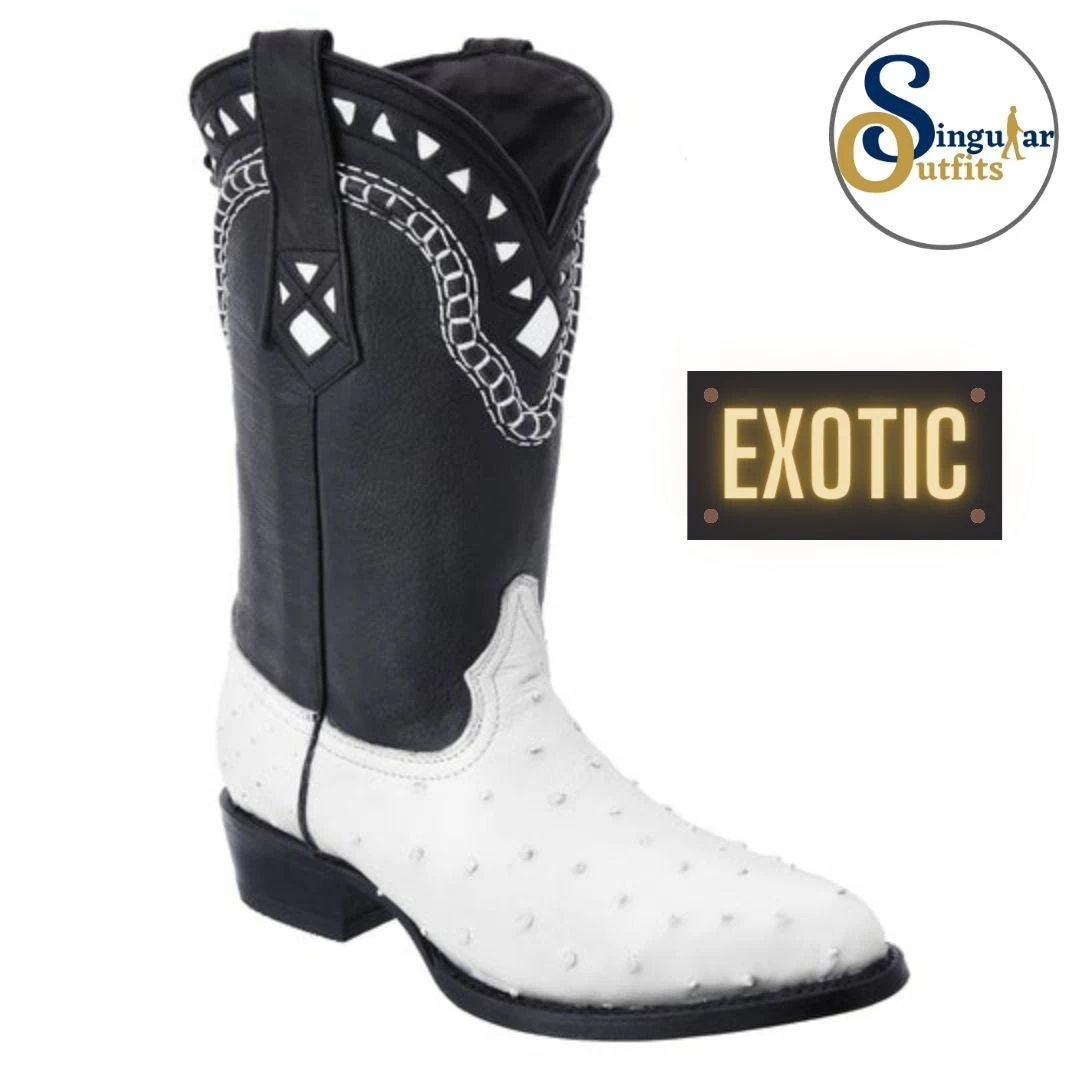 SO-0228 Exotic Ostrich Leather Boots