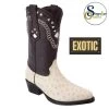 SO-0229 Exotic Ostrich Leather Boots