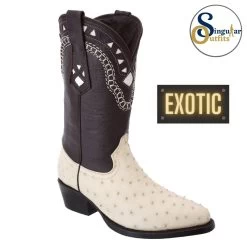 SO-0229 Exotic Ostrich Leather Boots