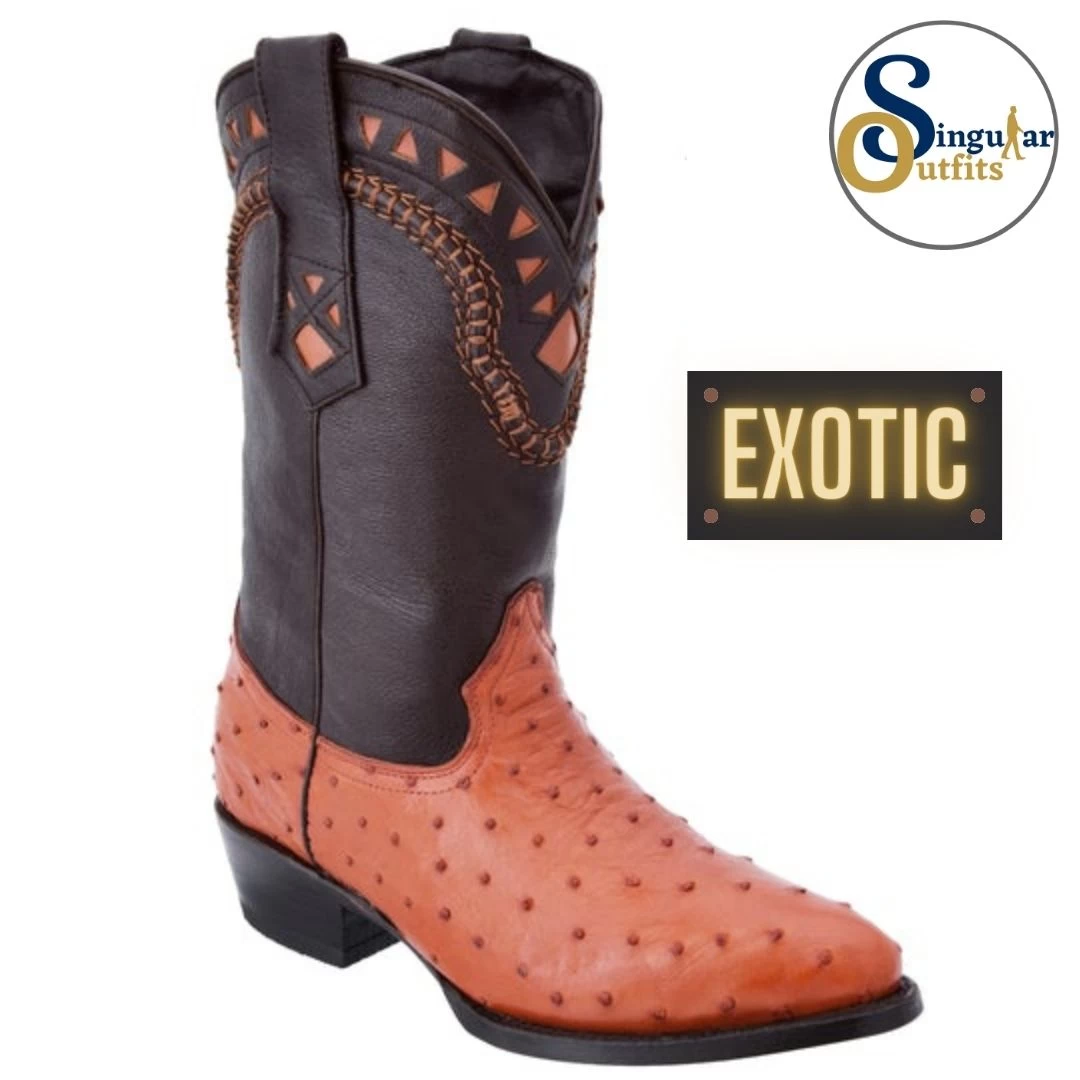 SO-0230 Exotic Ostrich Leather Boots