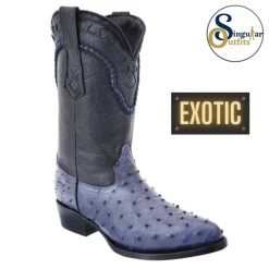 SO-0231 Exotic Ostrich Leather Boots