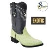 SO-0232 Exotic Ostrich Leather Boots