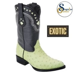 SO-0232 Exotic Ostrich Leather Boots