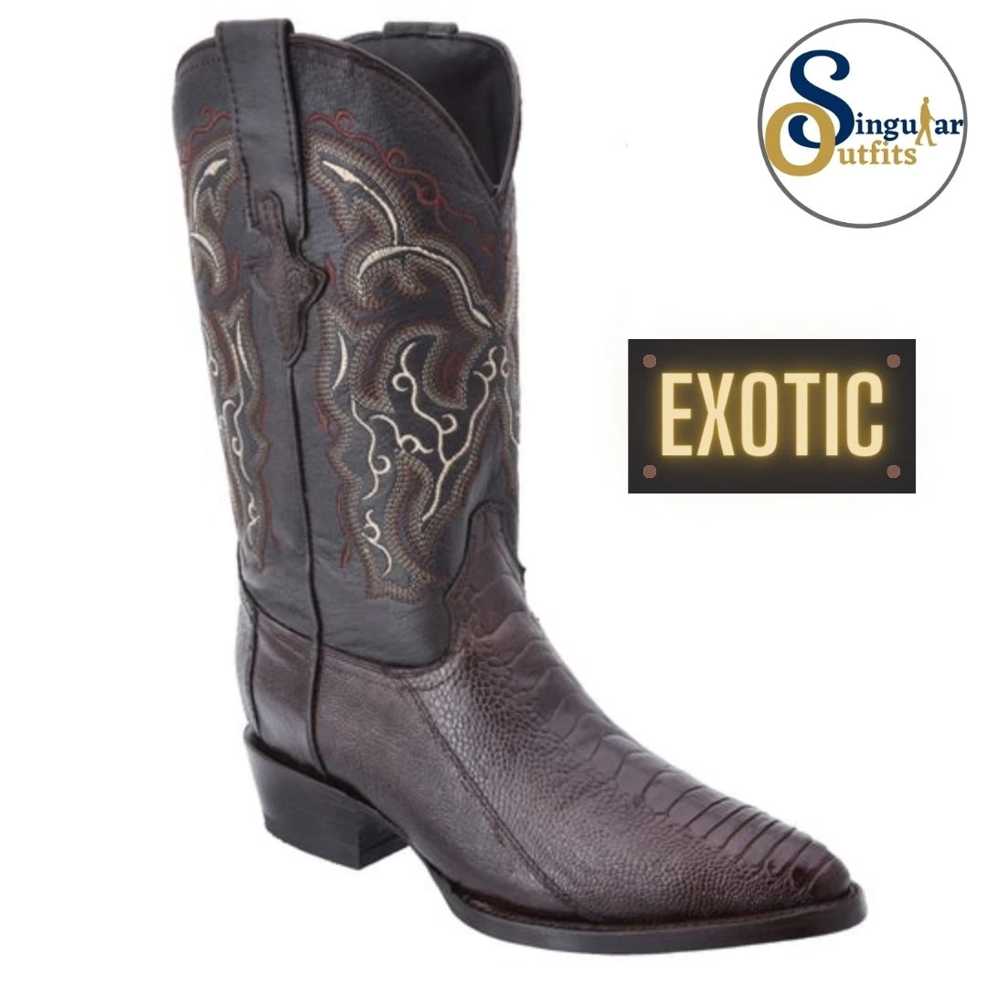 SO-0243 Exotic Ostrich Leather Boots