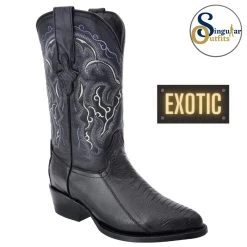 SO-0245 Exotic Ostrich Leather Boots