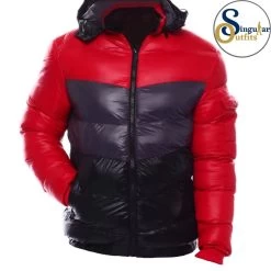 Chamarra Fina De Hombre TM-M1029 Red-Black