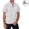 Guayabera Shirt SO-TM78112 White