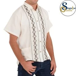 Guayabera Shirt SO-TM78131 Beige