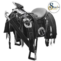 Montura Charra Mexicana Negra SO-WD1055