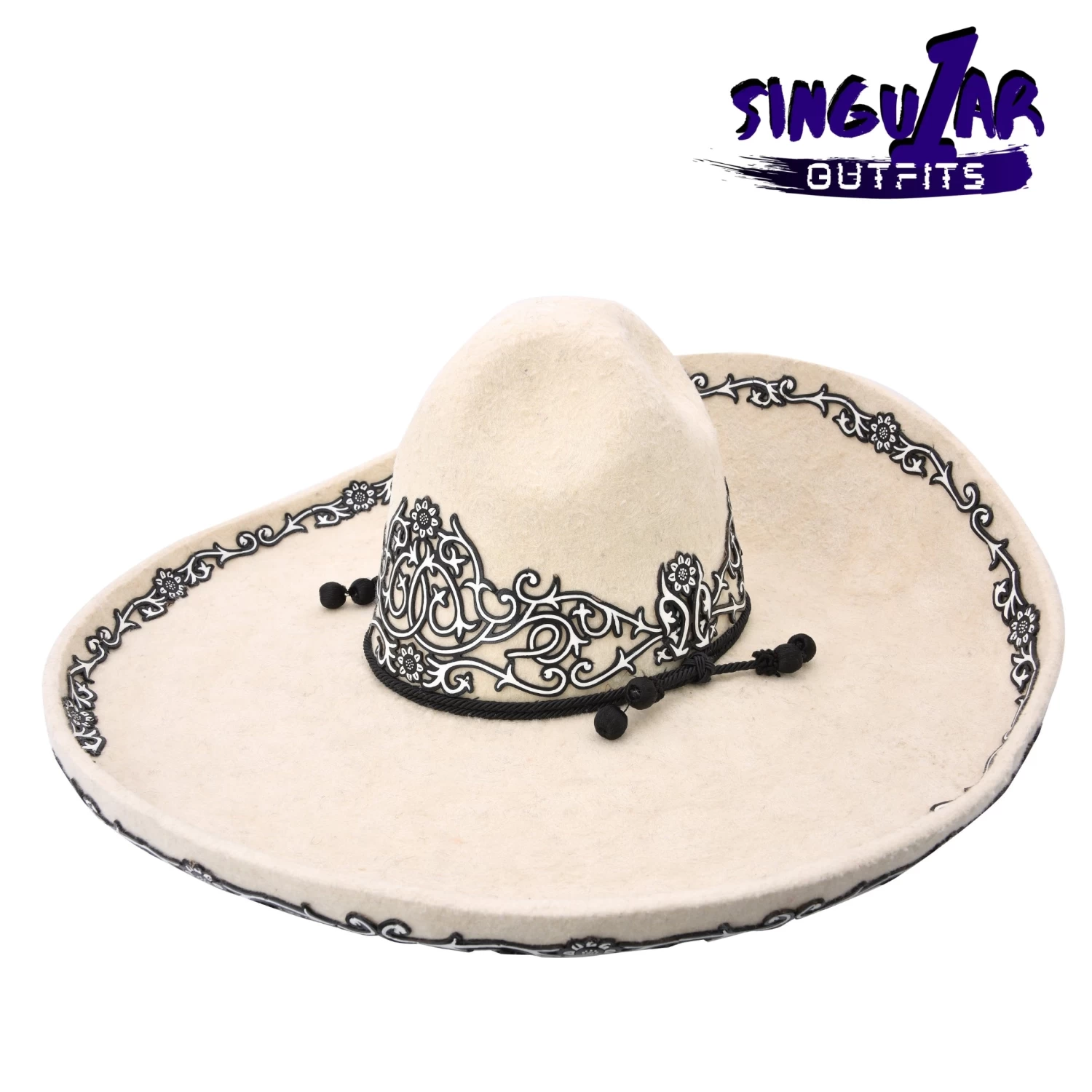 SO-801 Sombrero Charro De Lana
