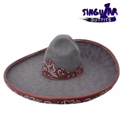 SO-818 Sombrero Charro De Lana