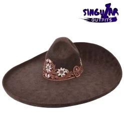 SO-824 Sombrero Charro De Lana