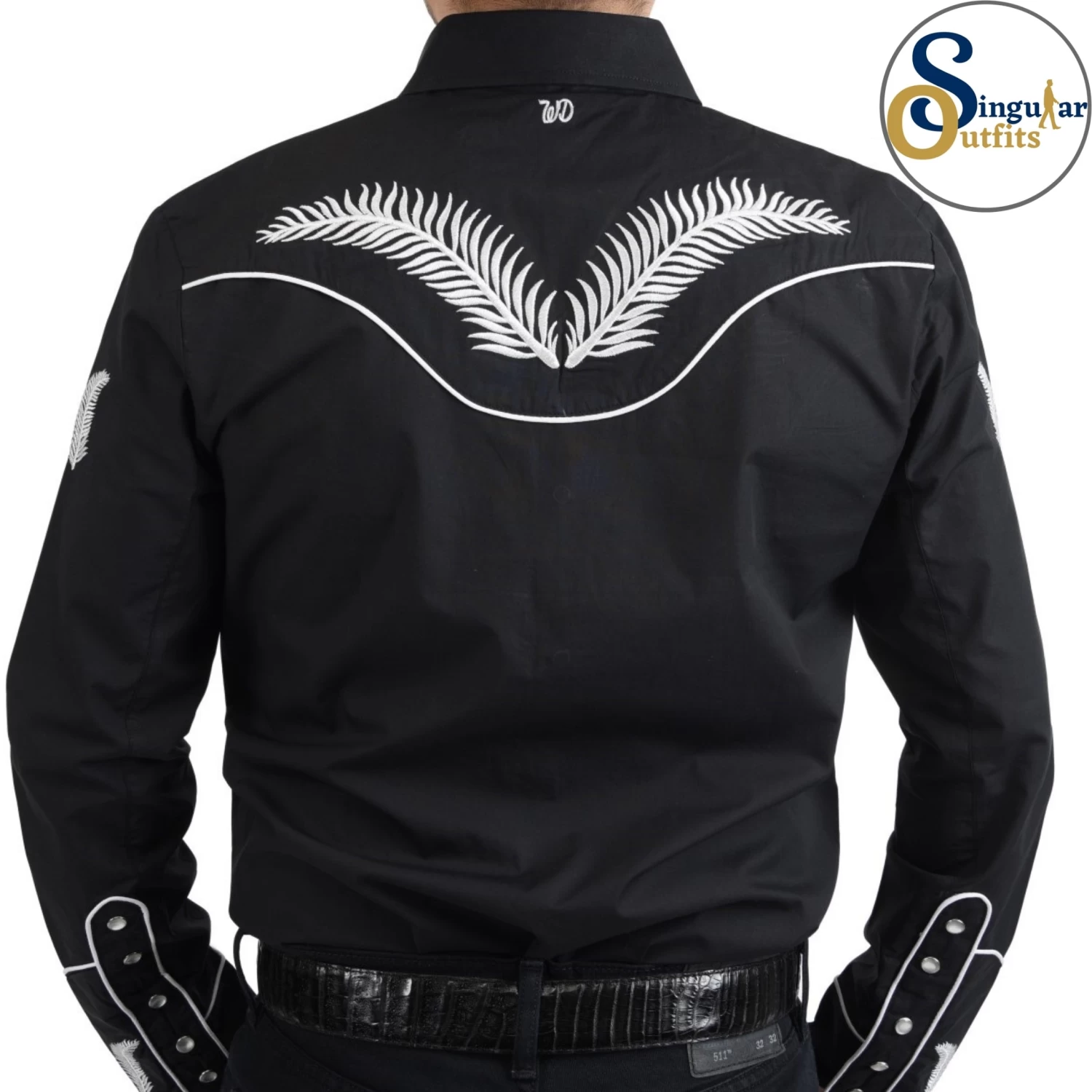 Camisa Vaquera Bordada SO-WD0852 - Image 2