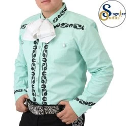 Camisa Vaquera Bordada SO-WD0860