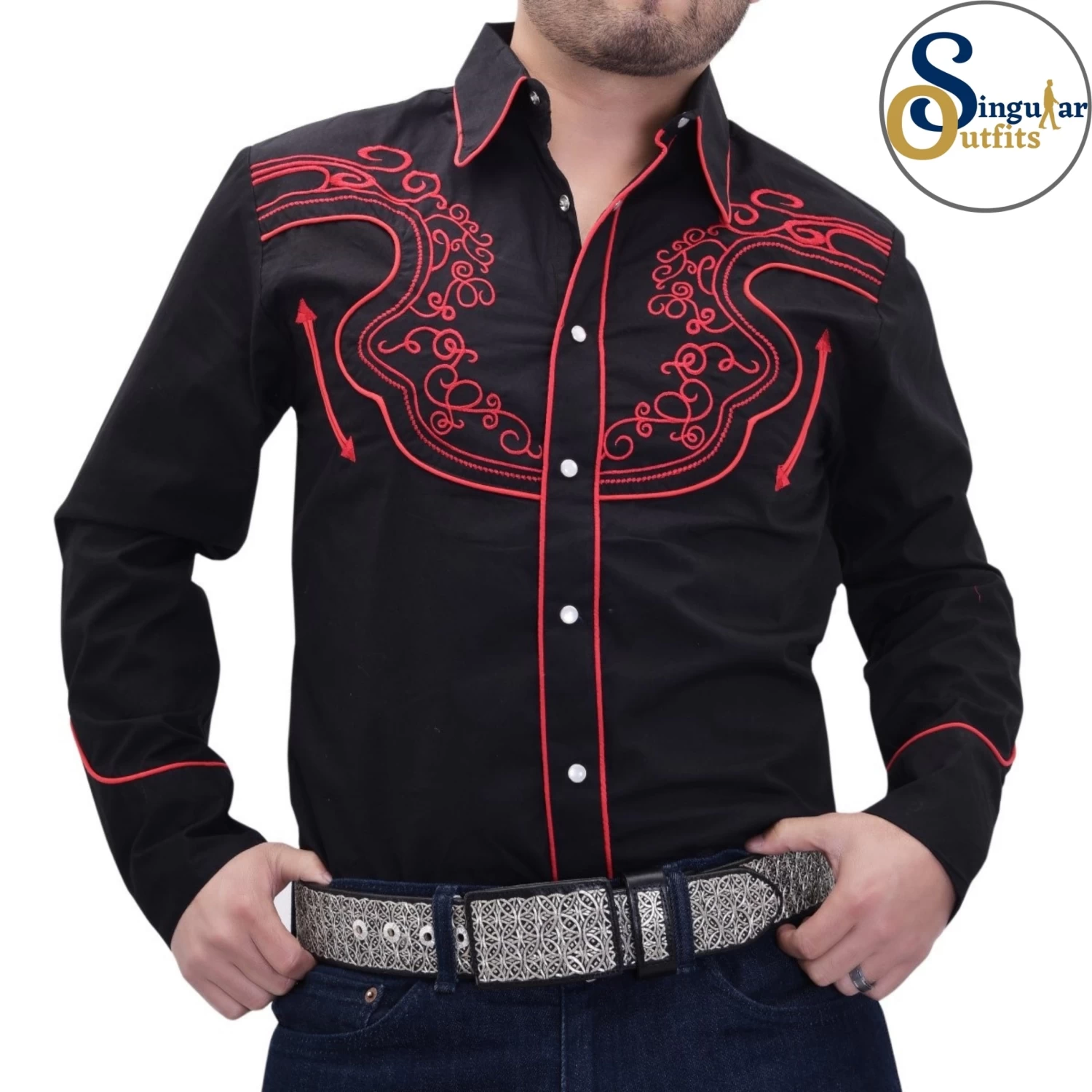 Camisa Charra Bordada SO-WD0961