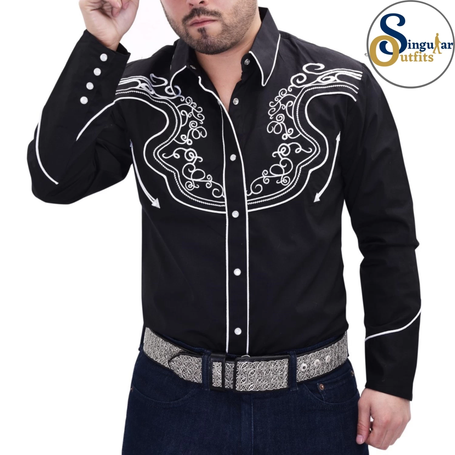 Camisa Charra Bordada SO-WD0963