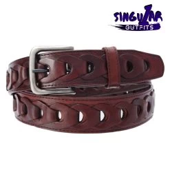 TM-10541 Leather Belt | Cinturon De Piel