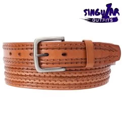 TM-10561 Leather Belt | Cinturon De Piel