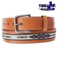 TM-10566 Leather Belt | Cinturon De Piel