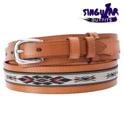 TM-10569 Leather Belt | Cinturon De Piel