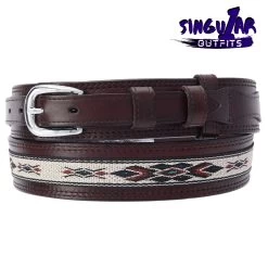 TM-10570 Leather Belt | Cinturon De Piel