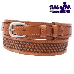 TM-10571 Leather Belt | Cinturon De Piel