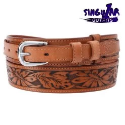 TM-10578 Leather Belt | Cinturon De Piel