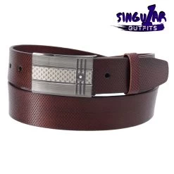 TM-10673 Leather Belt | Cinturon De Piel