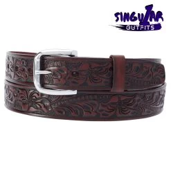 TM-11182 Leather Belt | Cinturon De Piel
