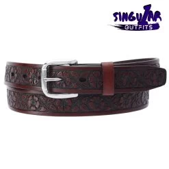 TM-11184 Leather Belt | Cinturon De Piel
