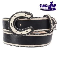 TM-14332 Leather Belt | Cinturon De Piel