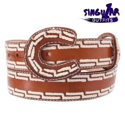 TM-14335 Leather Belt | Cinturon De Piel