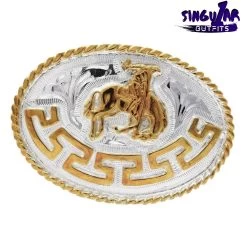 TM-20306 Western Belt Buckle Singular Outfits