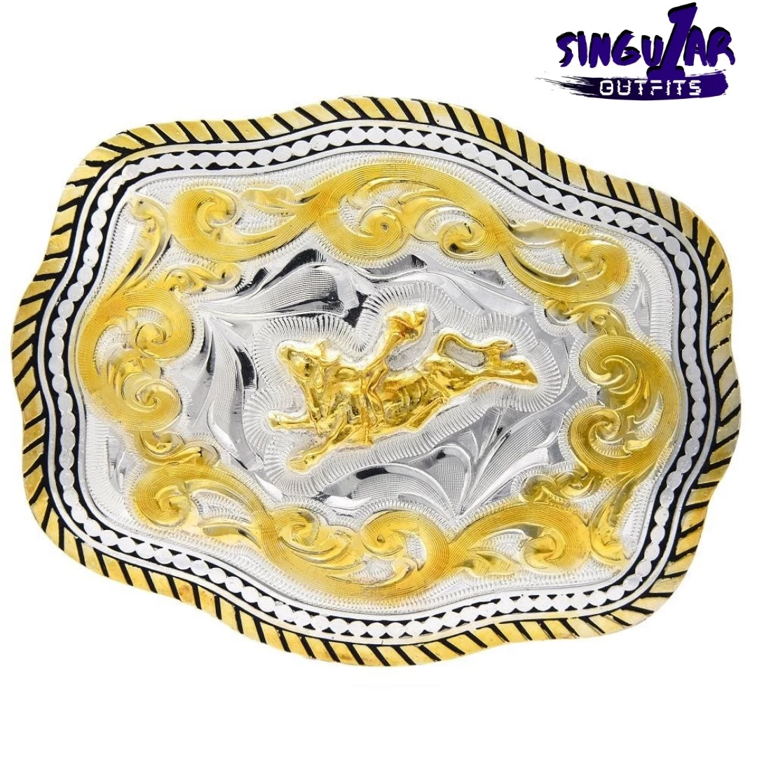 TM-21124 Western Belt Buckle Singular Outfits