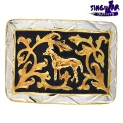 TM-21125 Western Belt Buckle Singular Outfits