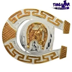 TM-23114 Western Belt Buckle Singular Outfits