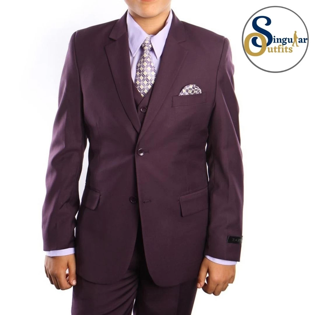 Traje Formal De Tres Piezas Para Niño SO-B36305 - Image 3